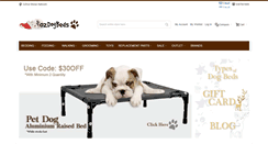 Desktop Screenshot of ozdogbeds.com.au